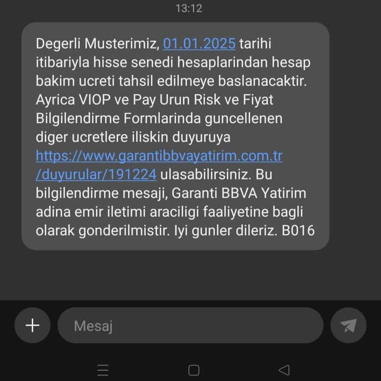 Bakım Ücreti Şoku: Hisse Senedi Hesabında Ekstra Maliyet