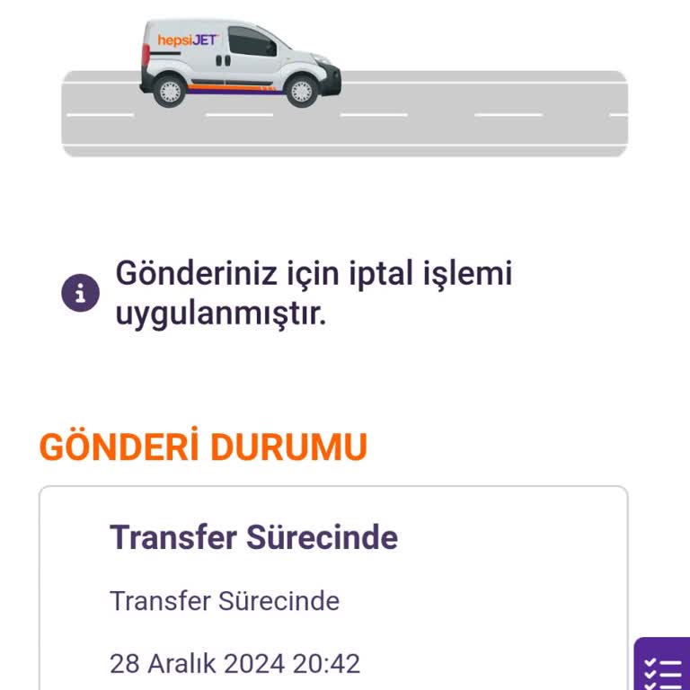 Hepsijet Gönderi İptali: Bilgilendirme Eksikliği