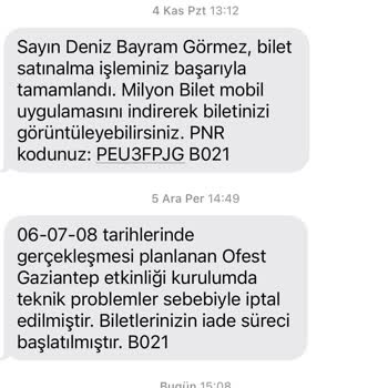 İptal Edilen Konserin Ücreti Hala İade Edilmedi