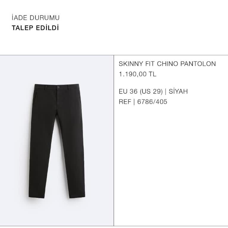 Zara İade Sürecinde Yaşanan Sorunlar