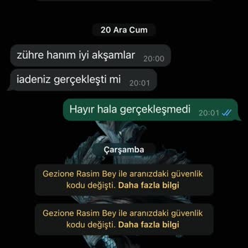 İptal Edilen Turun İadesi Yapılmıyor