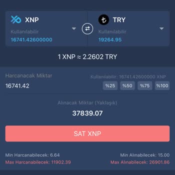 Bitexen'de XNP Coin Mağduriyeti
