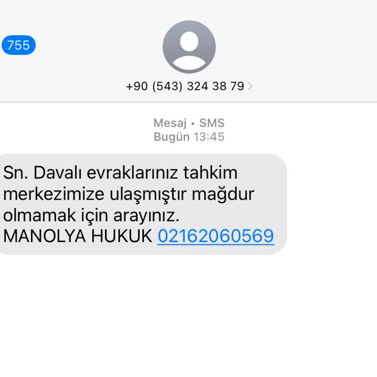 Yanıltıcı Mesajlarla Karşı Karşıya Kaldım!