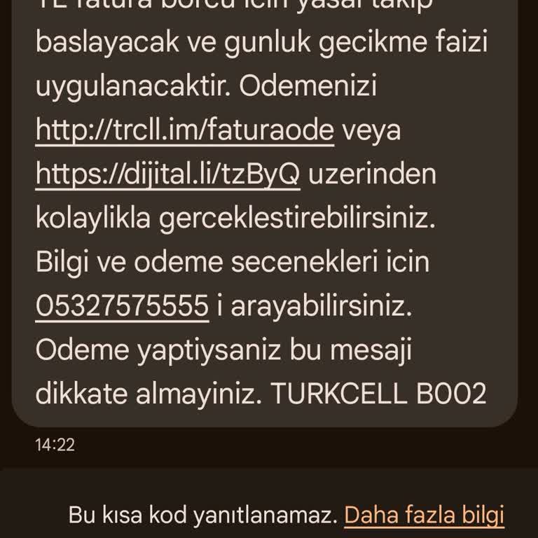 Turkcell'den Beklenmedik Fatura Şoku Ve Haksız Ceza