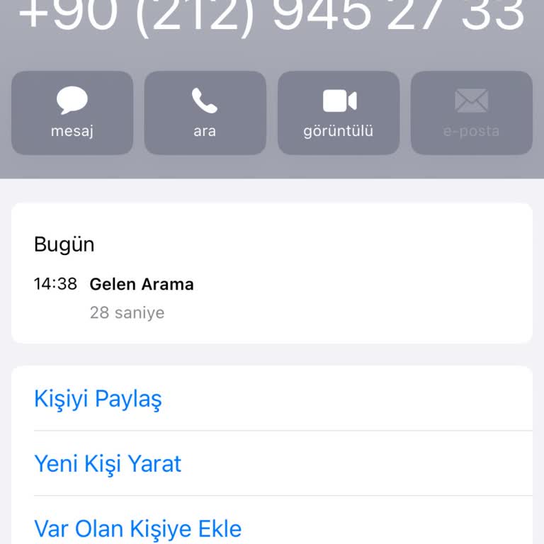 Şüpheli Anket Araması İle Kişisel Bilgi Talebi