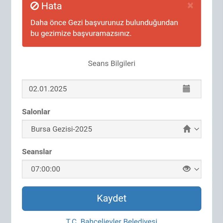 Edirne Ve Bursa Gezilerinde Haksızlık: Katılmadan Katılmış Sayılmak