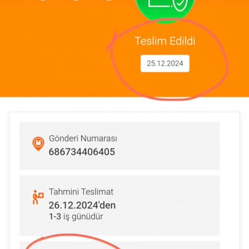 Yanlış Kargo Bilgilendirmesi Sorunu