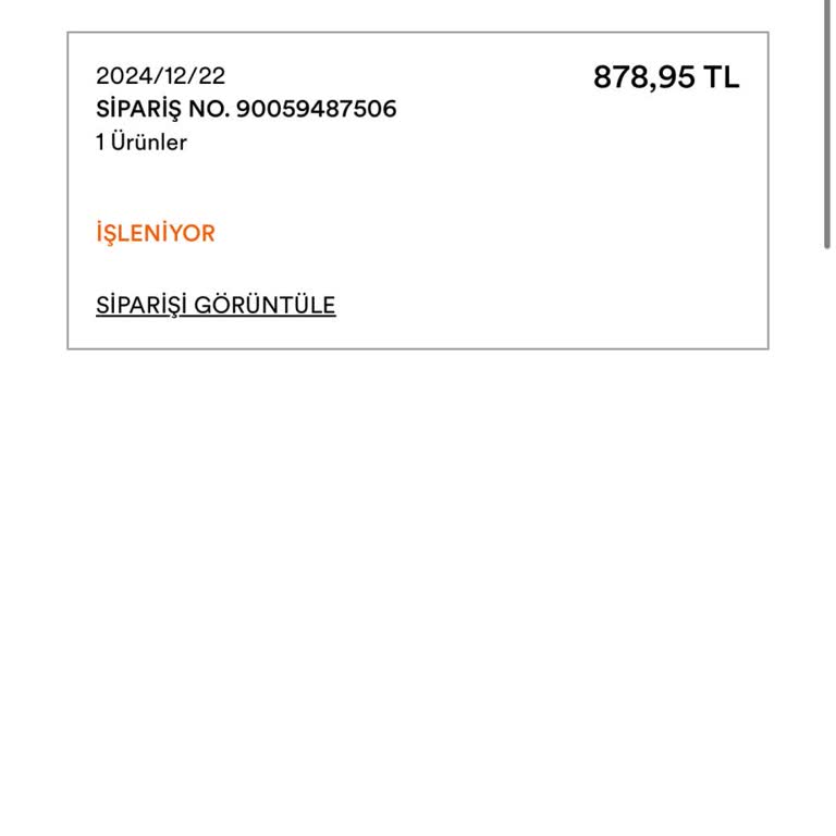 10 Gündür Kargoya Verilmeyen Sipariş Ve İletişimsizlik Sorunu