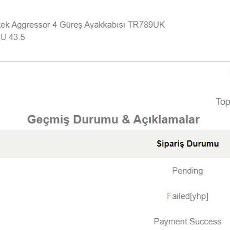 Yanlış Ürün Ve Takip Sorunu