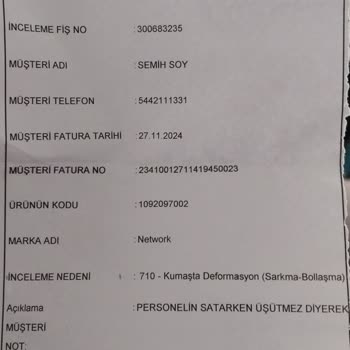 Kaşıntı Yapan Ceket Ve İlgisiz Mağaza Deneyimi