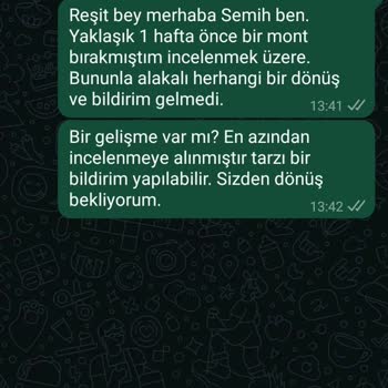 Kaşıntı Yapan Ceket Ve İlgisiz Mağaza Deneyimi