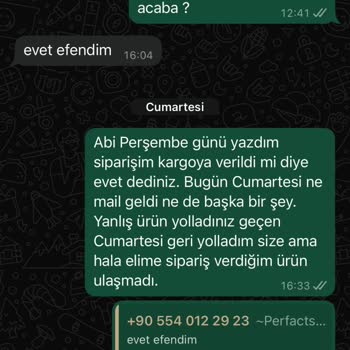 Yanlış Ürün Ve İlgisizlik: Siparişim Nerede?