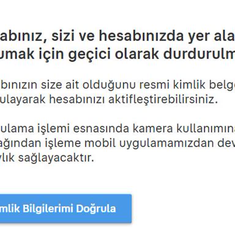 Hesap Engeli Ve Bilgi Verilmemesi