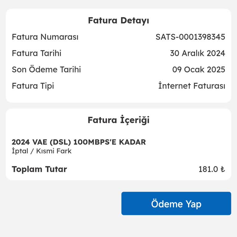 Atlantis Firması'nın Yetersiz Müşteri Hizmetleri Ve Haksız Faturalandırma