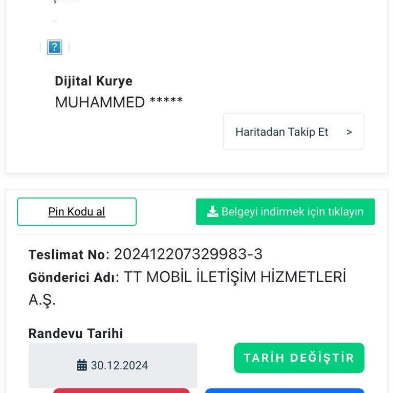 Türk Telekom'un Sorumluluk Almayan Kurye Hizmeti
