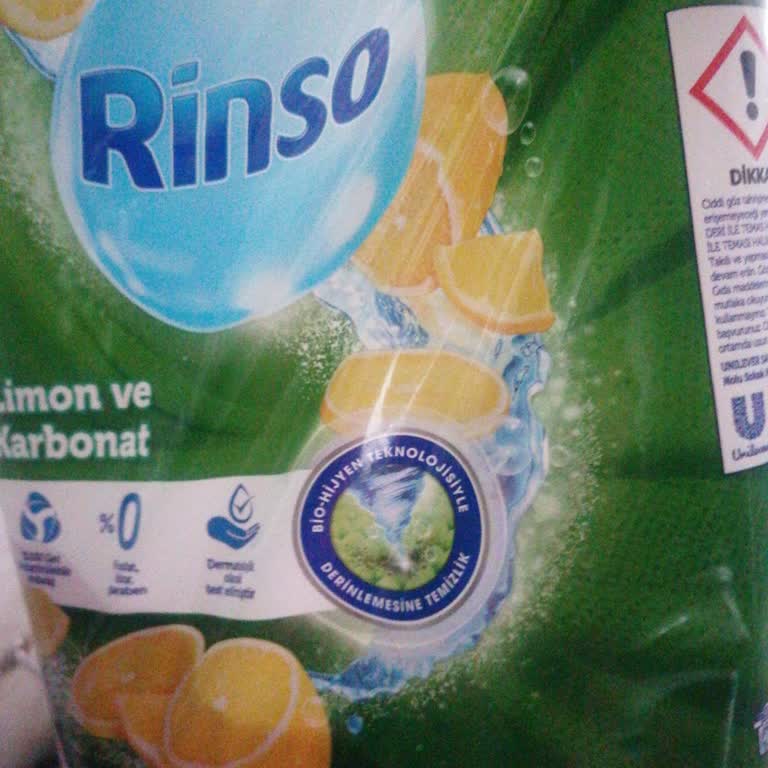 Rinso Deterjanın Yoğun Yanık Kokusu Sorunu