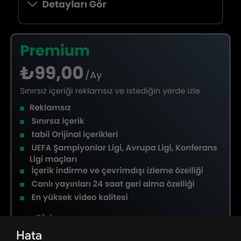 Premium Paket Sorunu Ve Müşteri Hizmetleri Erişilemezliği