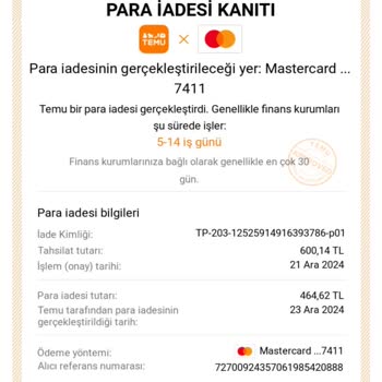 Para İadesi Sorunu: 10 Gün Geçmesine Rağmen Hala Çözülmedi