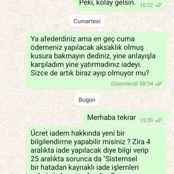 İade Ücreti Neden Hâlâ Hesabıma Yatmadı?