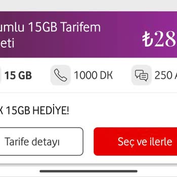 Bir Gün İçinde Fiyat Şoku: Vodafone'un Sürpriz Zamları