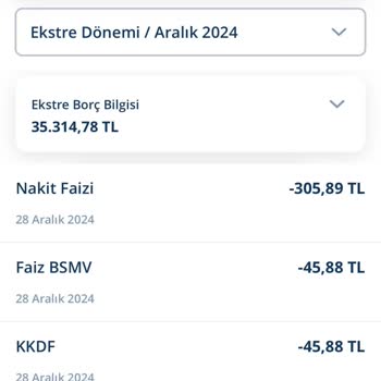 Haksız Faiz Ücreti Kesintisi