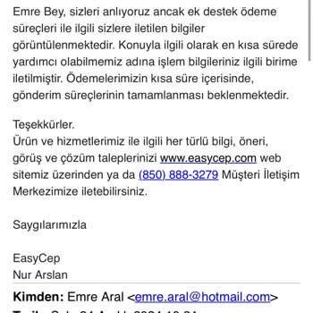 Ödeme Gecikmesi Ve Müşteri Hizmetleri İlgisizliği