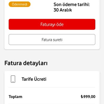 Vodafone Fatura Şoku: Haksız Ücretlendirme