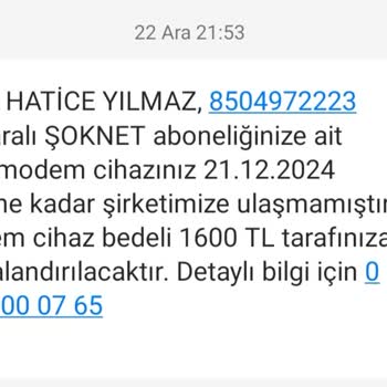 Bilgilendirilmeden Yapılan Fiyat Artışı Ve Hatalı Fatura