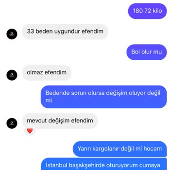 Değişim Sözü Verilen Pantolon İçin İletişim Sorunu