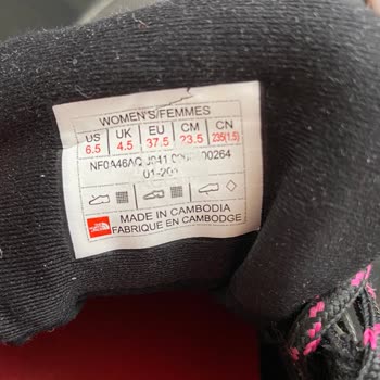 The North Face Outdoor Shoes Wore Out Quickly Despite Minimal Use