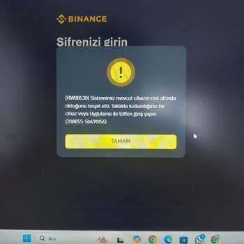 Binance Hesabına Bilgisayardan Erişim Sorunu
