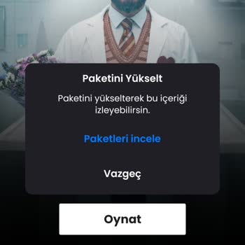 Üyelik Aldım Ama İzleyemiyorum, Cevap Yok