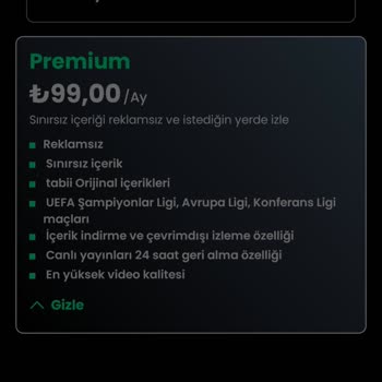 Üyelik Aldım Ama İzleyemiyorum, Cevap Yok