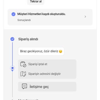 Hepsiburada'da Stok Sorunu ve İptal Önerisi