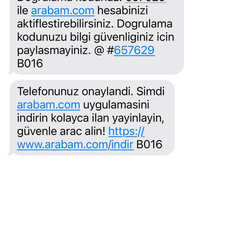 Arabam.com'da İzinsiz Telefon Kullanımı Ve Yanıltıcı Onay Mesajları
