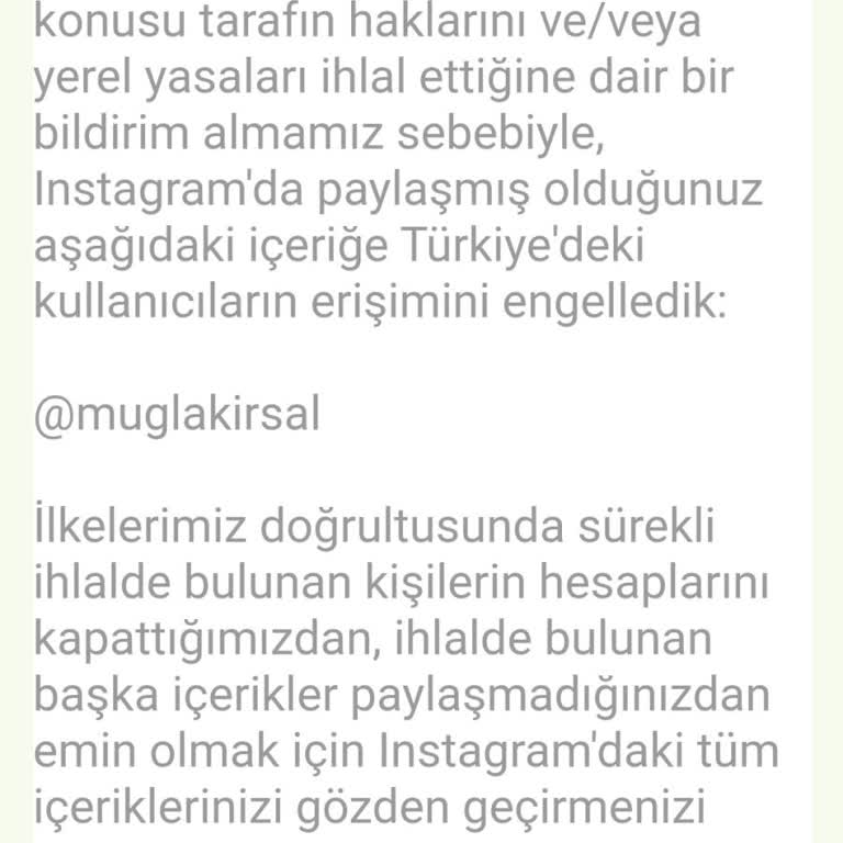 Instagram Hesabım Türkiye'de Neden Yasaklandı?