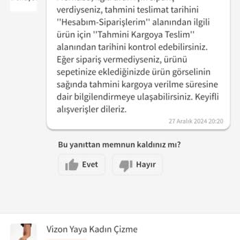 Sipariş Verildi, Kargo Bekleniyor: Aksiyon Yok!