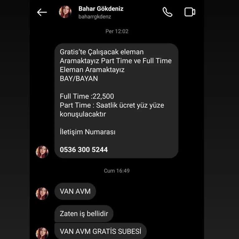 Gratis Adı Altında Yanıltıcı İş İlanları