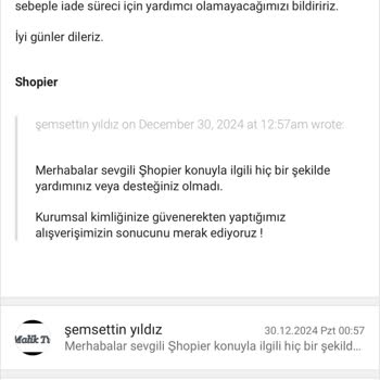 Shopier'de İade Sorunu Ve Çözüm Eksikliği