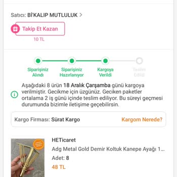 Kayıp Kargo Ve İlgisiz Müşteri Hizmetleri