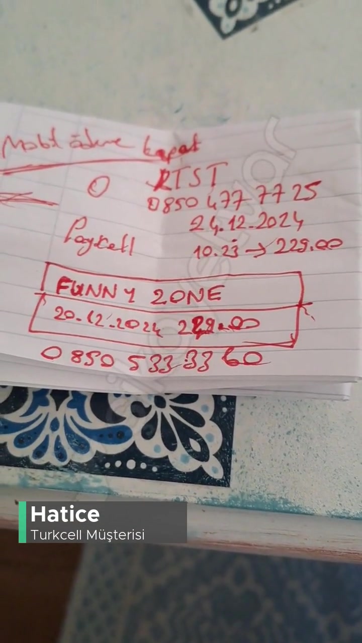 Turkcell İznim Olmadan Mobil Ödeme Çekimi! videonun kapak resmi