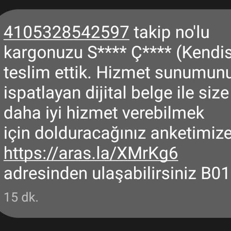Bilinmeyen Kargo Teslimatı Sorunu