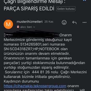 Yetkili Servisin 35 Gündür Çözemediği Anakart Sorunu