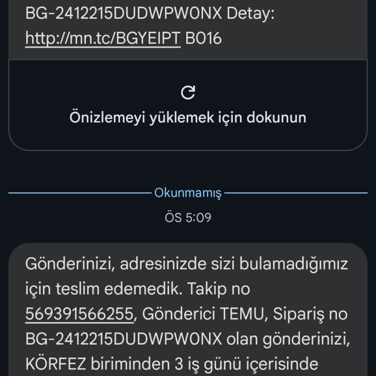 Evdeyken Teslim Edilmeyen Kargo Sorunu