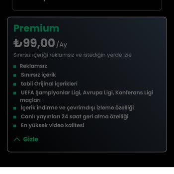 Premium Paket Alımında Yaşanan Sorun Ve İade Talebi