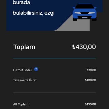Uber Yolculuğunda Haksız Ücretlendirme Şoku