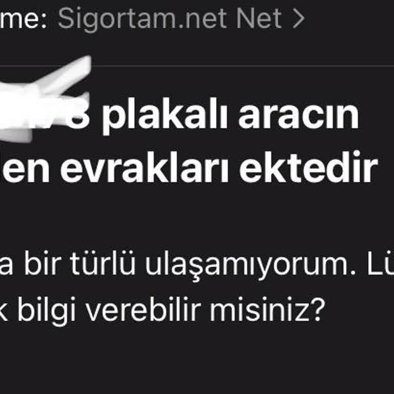 Sigortam.net İle Yetersiz Müşteri Desteği Deneyimi