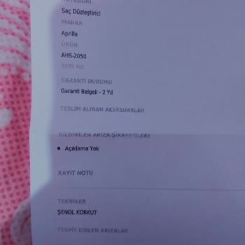 Yanlış Ürün Ve Uzun Servis Süresi Mağduriyeti