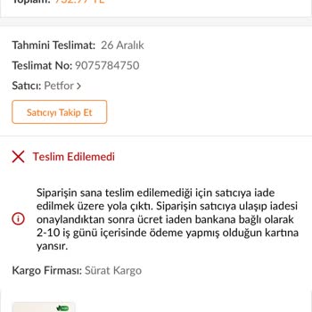 Sürat Kargo'nun Sürekli Kayıp Ve İlgisizliği