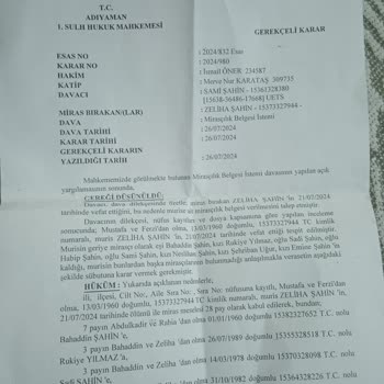 Esen Kart Mağduriyeti Ve Miras Sorunu